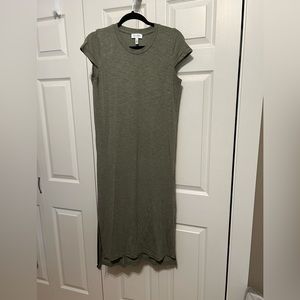 NWOT Green Jessica Simpson Midaxi Length T-shirt Dress
